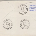 BRD - Jugend (Rock- u. Pop-Idole) 1988, 2x70 Pfg. a. Schmuck-FDC n. Reunion