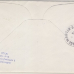 BRD - Hist. Luftbeförderung 1991, 5x30 Pfg. LupoBrief n. Franz. Antillen