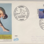 BRD - 120 Pfg. Sporthilfe 1988, Schmuck-FDC n. Island, ESST Bonn