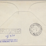 BRD - Jugend (Luftfahrt) 1980, 90 Pfg. a. Schmuck-FDC n. Malta, ESST Bonn