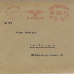 DR - Hamburg 36, 8 Pfg. AFS "Ostasia", Ortsbrief 1933