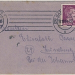 DR - (24) Hamburg 1, Masch.stpl. a. Brief n. Lüneburg 19.10.44