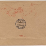 DR - Hamburg 13, 62 Pfg. AFS "ÖLHAG", R-Postauftrag n. Bischofswerda 1933