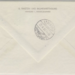 BRD - Hamburg 36, "1st Day of Astrophilately", SAS-Sonderflug n. Copenhagen 1963