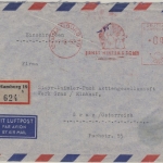 BRD - Hamburg 19, 95 Pfg. AFS "Ernst Winter & Sohn", Lupo-Einschreibebrief n.