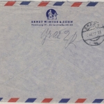BRD - Hamburg 19, 95 Pfg. AFS "Ernst Winter & Sohn", Lupo-Einschreibebrief n.