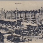 Hamburg - Hafenpartie, sw-Ansichtskarte, gelaufen 1916