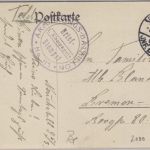 Hamburg - Hafenpartie, sw-Ansichtskarte, gelaufen 1916