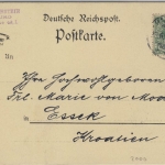Hamburg - Farbige Mehrbild-Gruss aus-Litho, gelaufen 1897