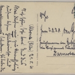 Hamburg - Altona, Generalkommando - sw-Ansichtskarte, gelaufen 1914