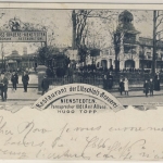 Hamburg - Nienstedten, Restaurant d. Elbschloß-Brauerei, sw-Ansichtskarte
