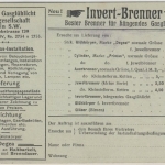 DR - 2 Pfg. Germania GA-Karte/F-Teil m. Zudr. "Deutsche Gasglühlicht AG Berlin"