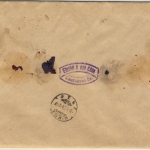 DR - 2x50+20 Pfg. Korbdeckel, Wertbrief Olbernhau - Riesa 1924 - Beanstandet !!