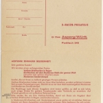 BRD - 2x10 Pfg. IVA München Drucksachenkarte n. SCHWEDEN Asperg - Göteborg 1967