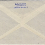 BRD - Jugend 1962 Schmetterlinge Einschreibebrief/FDC + ESST Hamburg