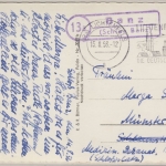 BRD - (13a) Banz Schloß Banz Landpoststelle Karte v. Lichtenfels Münster 1956