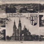 BRD - (13a) Banz Schloß Banz Landpoststelle Karte v. Lichtenfels Münster 1956