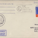 Schweiz - Schiffspost Vierwaldstättersee Dampfboot Unterwalden Brief Luzern 1966