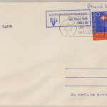 Schweiz - Schiffspost Vierwaldstättersee Dampfboot Gallia Brief 1966 n.