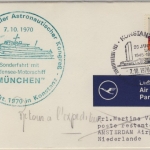 BRD - Bodensee Schiffspost MS München Sonderfahrt SST Konstanz 1970