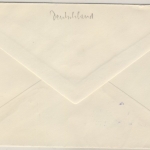 Österreich - Bodensee Schiffspost MS Deutschland Drucksache Bregenz 1963 n.