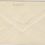 Österreich - Bodensee Schiffspost MS Karlsruhe Drucksache Bregenz 1963 n.