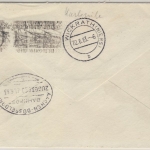Österreich - Bodensee-Schiffspost MS Karlsruhe Luftpost Eilbrief Bregenz 1963 n.