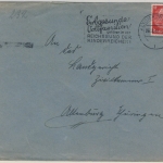 DR - Erbgesunde Familien gehören..., Maschinenwerbesempel Brief Altona 1937