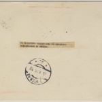 DR - Marschpost Dresden-Hof-Nürnberg Luftpost Drucksachenkarte n. Wien 1936