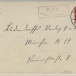 DR - Hekeln über Delmenhorst, Landpoststellen-Ra2 a. Karte bzw. Brief 1936/1939