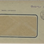 All.Bes. - Gebühr bezahlt, viol. L1 a. Brief Drentwede (Bz. Bremen) 31.8.45