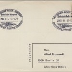 BRD - Bruchhausen-Vilsen-Asendorf Zug 035, SST Hist. Bahnpost, Drucks-Karte 1970
