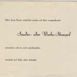 BRD - Bruchhausen-Vilsen-Asendorf Zug 035, SST Hist. Bahnpost, Drucks-Karte 1970
