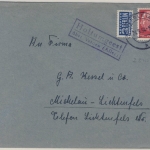 BRD - Holtumgeest über Verden (Aller), Landpoststellen-Ra2 a. Brief n. Michelau