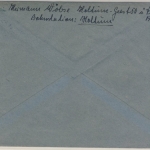 BRD - Holtumgeest über Verden (Aller), Landpoststellen-Ra2 a. Brief n. Michelau