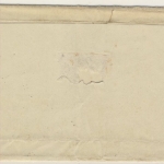 Schleswig-Holstein - Kiel (1853), Ra2 a. Portobrief n. Altona - ohne Inhalt