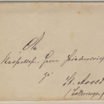 DR - Tondern 1878, K2 a. Brief n. St. Avold - ohne Inhalt - Ort heute Dänemark !