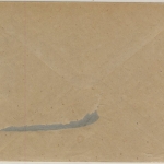 DR - 3x10 Pfg., R-Postauftrag Flensburg - Woyens 1885 - ohne Inhalt - gepr.