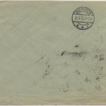 DR-Infla - 2x2 M. Posthorn, Einschreibebrief Kappeln (Schlei) - Oberstein 1922