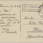 DR - Groß Rönnau-Bad Segeberg Land, Landpoststellen-Ra2 a. Karte n. Plön 1932