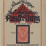 All.Bes. - Flensburger Briefmarken-Ausstellung 1947, dekorative Sonderkarte/SST