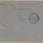 AM-Post - 42 Pfg. Einschreibebrief, Schleswig - Berlin 1946 - ohne Inhalt
