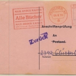BRD - Glücksburg-Urlaub im Heilbad, Handwerbestpl. a. Anschriftenprüfung v.