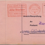 BRD - Glücksburg-Urlaub im Heilbad, Handwerbestpl. a. Anschriftenprüfung v.