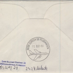 BRD - Flensburg 1981, Einschreibebrief n. Mönchengladbach, Marine-Cachet AAG/81