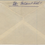 BRD - (24b) Kiel * Marine-Bundes-Treffen 1956, SST a. Postache/Brief n. Kassel