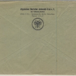 BRD - 20 Pfg. AFS "ADAC Gau Schleswig-Holstein", Brief Kiel 2 - Flensburg 1953"