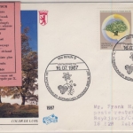 Berlin - 2x60 Pfg. Botanischer Kongreß, Schmuck-FDC + ESST n. ISLAND 1987