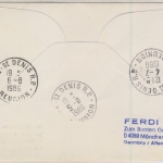 Berlin - 2x60 Pfg. Portale und Tore, Schmuck-FDC + ESST n. REUNION 1986