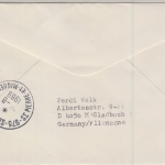 Berlin - 3x60 Pfg. Lenne, Lupo-Schmuck-FDC n. St. Pierre & Miquelon (!) 1989